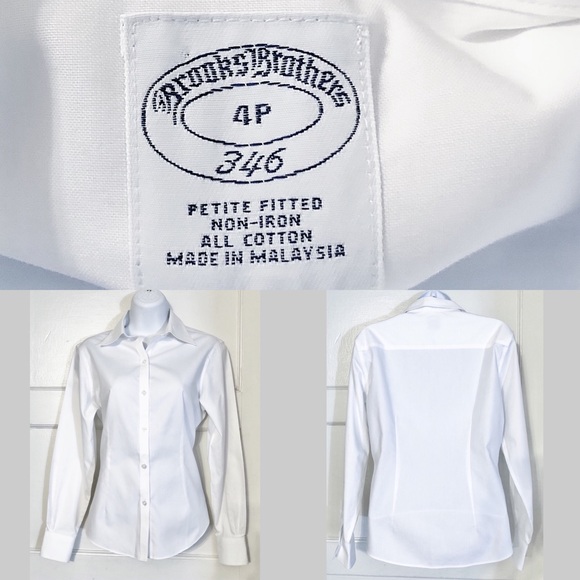 Brooks brothers crisp white button down shirt - Picture 1 of 8